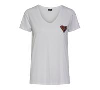 T-shirt femme Pieces New Billy Blanc XS