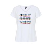 T-shirt femme Pieces Pcserima Fc Blanc L