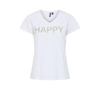 T-shirt femme Pieces Pcserima Fc Blanc L