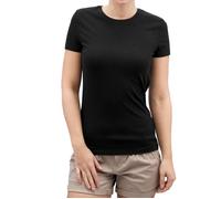 T-Shirt Femme - Pieces - pcSirene - Noir - Manches courtes - Col arrondi L