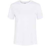 T-Shirt Femme - Pieces - Ria - Manches Courtes - 100% Coton - Col Arrondi M