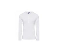 T-shirt femme Premier Long John Blanc XL