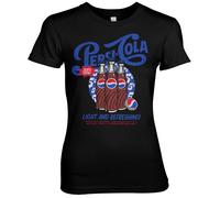 T-Shirt Femme Publicité Rétro Officiellement Licencié Pepsi