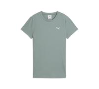 PUMA ESS Elevated Rib Tee, T-Shirts Mixte, Green Moon,