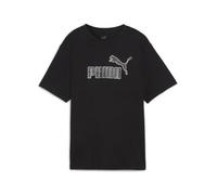 T-shirt femme Puma ESS+ marbleized Cropped Relaxed - noir - S M