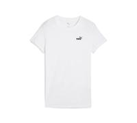 Puma T-shirt ESS Small No.1 Logo Tee, petit logo, Blanc, Mixte