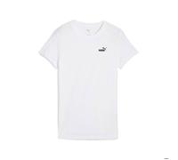 Puma T-shirt ESS Small No. 1 Logo Tee manches courtes mixte blanc