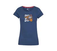Rafiki Jay Short Sleeve T-shirt Bleu 38 Femme
