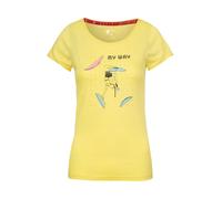 Rafiki Jay Short Sleeve T-shirt Jaune 42 Femme