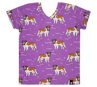 T-shirt femme Raspberry Republic Saint Bernard Violet L/XL