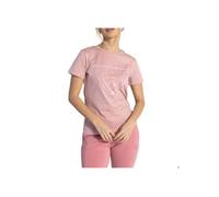 T-shirt Femme Regular Guess Adele Rose Coton Taille L L