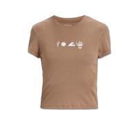 Roxy Femme Beach Love T-Shirt, Portabella, S EU