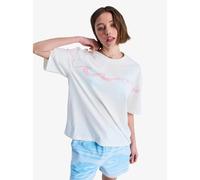 Roxy T-shirt femme Hangloose Placed Blanc Taille S