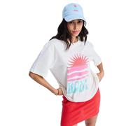 T-shirt femme Roxy Hangloose Poster Blanc M