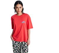 ROXY T-shirt turquoise / kaki / rose / rouge, Taille S