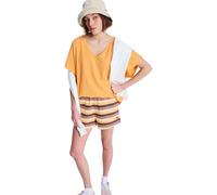 Roxy Nightfall Short Sleeve V Neck T-shirt Orange XS Femme