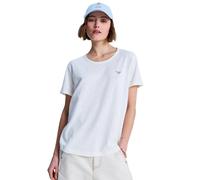 Roxy - Women's Oceanwave Regular Emby - T-shirt - XS - egret