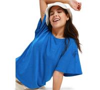 T-shirt femme Roxy Tim for Palm Tree Bleu M
