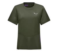Salewa - Women's Pedroc Dry Hyb T-Shirt - T-shirt technique - 42 - dark olive