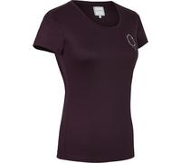 T-shirt femme Samshield Axelle SS21, manches courtes, aubergine, taille:XL