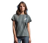 T-shirt femme Snap Climbing Heart Dietrich Gris S