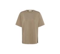 T-shirt femme Soaked in Luxury Marigold Mono Marron M