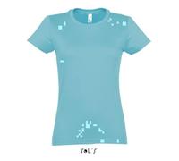 T-shirt Femme - Sol's - Imperial - 100% Coton - Manches Courtes - Col Arrondi S