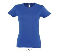 T-shirt femme - SOL'S - Imperial - Bleu royal - 100% coton - Manches courtes L