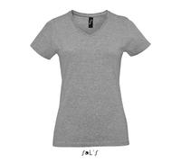 T-shirt femme Sol's Imperial V Gris 2XL