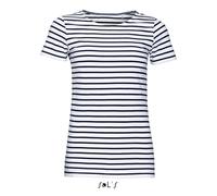 T-shirt femme Sol's Miles Blanc L