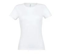 T-shirt femme Sol's Miss Blanc L