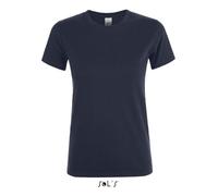 T-shirt femme - SOL'S - Regent - Col arrondi - Manches courtes - Coupe ajustée M