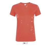 T-shirt femme - Sol's - Regent - Vert prairie - Ajustée - Manches courtes M