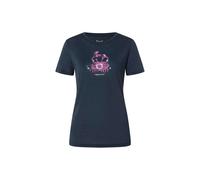T-shirt femme super.natural Mrs Crab Bleu L