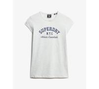 T-shirt femme Superdry Athletic Essential Slub Gris L
