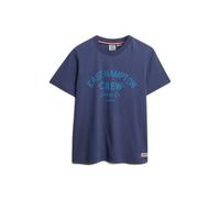 Superdry Beach Club Relaxed Fit Short Sleeve T-shirt Bleu XS Femme