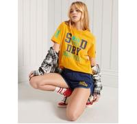 T-shirt femme Superdry Collegiate Athletic Union - utah doré 38