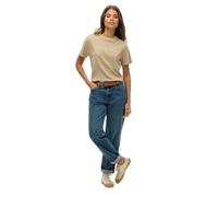 Superdry Emb Core Logo Boxy Loose Short Sleeve T-shirt Beige XS Femme