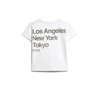 Superdry Core Logo City Fitted Short Sleeve T-shirt Blanc M Femme