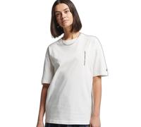 Superdry Code Cl Linear Loose Short Sleeve T-shirt Blanc S Femme