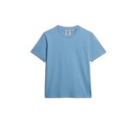 T-shirt femme Superdry Essential Logo Emb Bleu XS