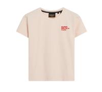 Superdry Sport Luxe Graphic Fitted Short Sleeve T-shirt Rose M Femme
