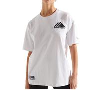 T-shirt Femme - SUPERDRY - Mountain - Blanc - Manches courtes - 100% coton