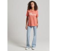 Superdry Vintage Pride In Craft Short Sleeve T-shirt Orange 2XS Femme