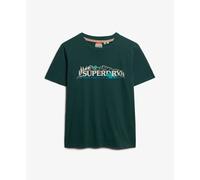 T-shirt femme Superdry Supply Co Vert XS
