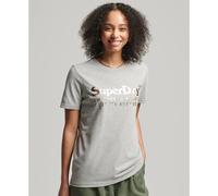Superdry Vintage Venue Interest Short Sleeve T-shirt Gris XS Femme