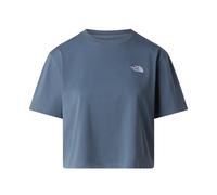 The North Face T-shirt femme Evolution Simple Dome Crop manches courtes gris granit M