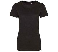 T-Shirt Femme Tri-Blend À Manches Courtes Col Rond Just Tees