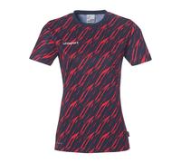 uhlsport Progressive 28 Jersey T-Shirt de Sport à Manches Courtes pour Enfants et Adultes - Coupe Femme - Maillot de Sport Respirant
