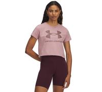 Under Armour - T-shirt femme Logo - Respirant & séchage rapide - Tourmaline Pink/Maroon Mist SM